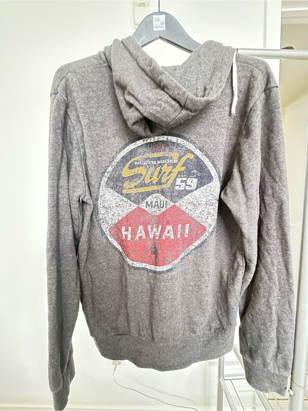 TechStyles Gray Sherpa-Lined Hoodie